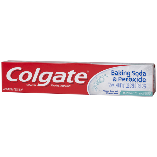 Colgate Baking Soda & Peroxide Whitening Frosty Mint Toothpaste 6 oz., PK24 151089